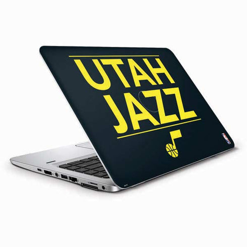 NBA Utah Jazz Standard - Black HP Elitebook Skin